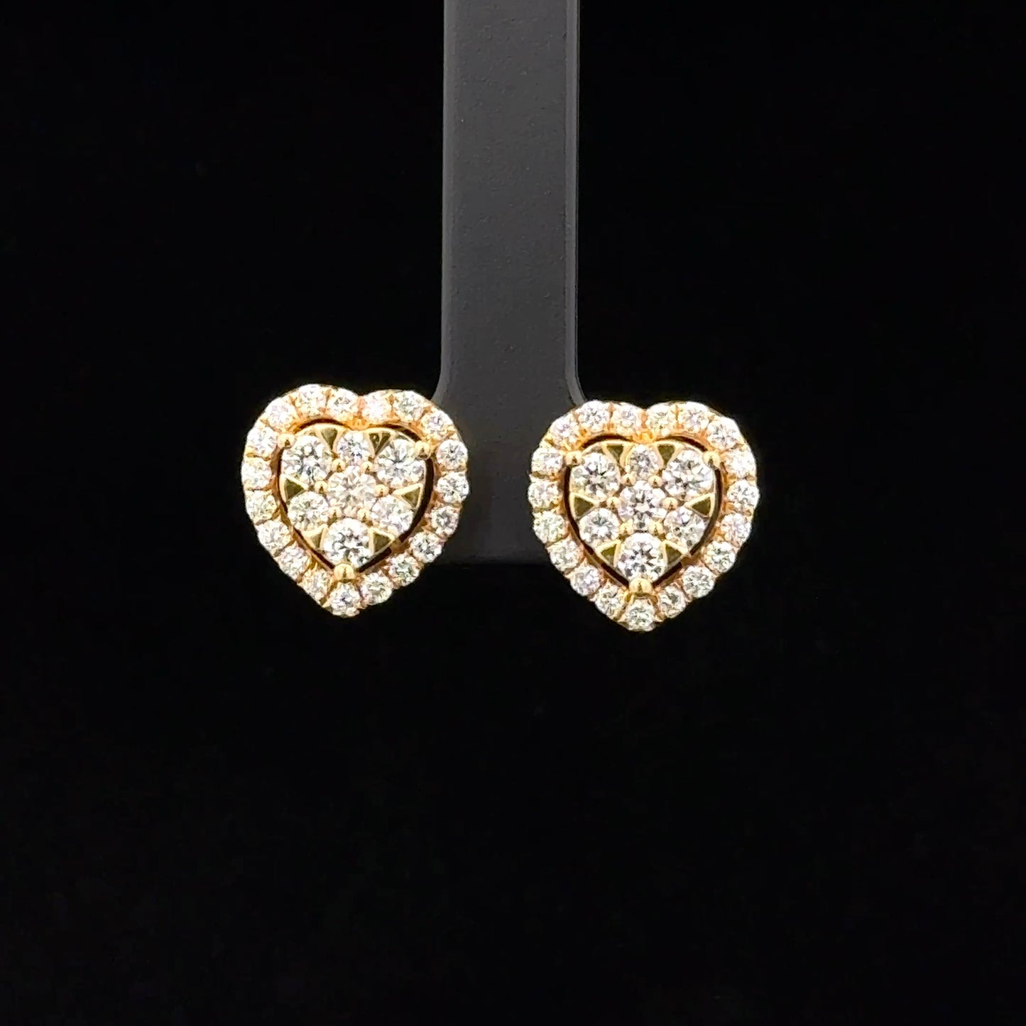 Heart Studs