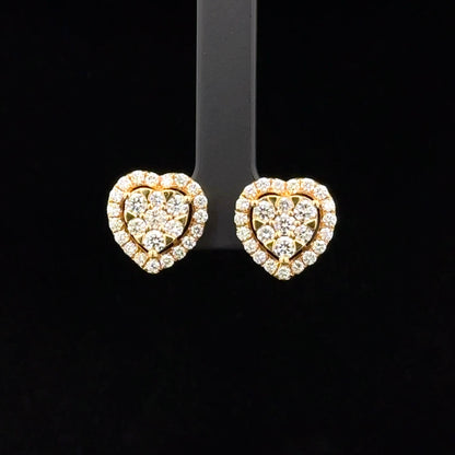 Heart Studs
