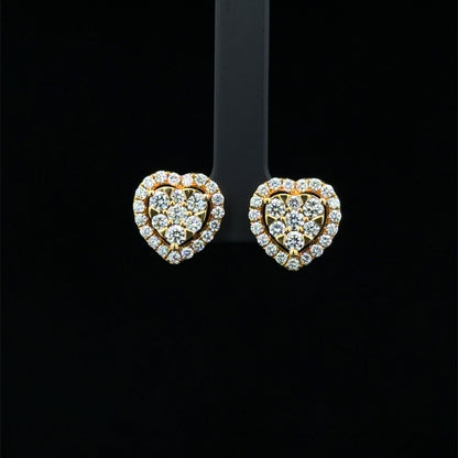 Heart Studs