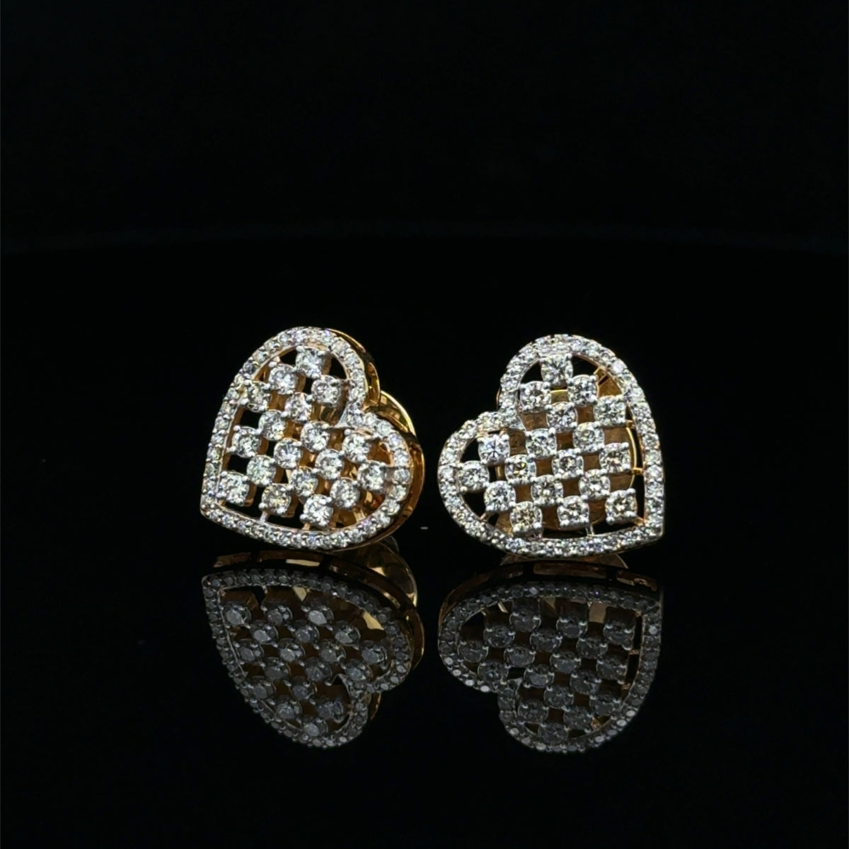 Heart Studs