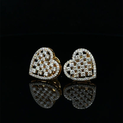 Heart Studs