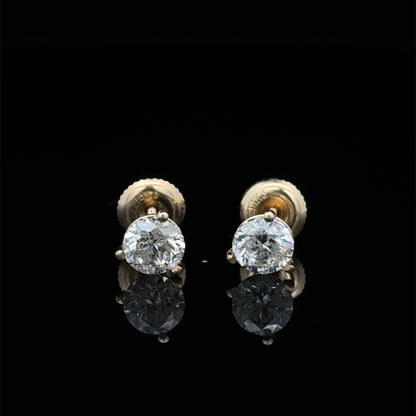 Solitaire Earrings