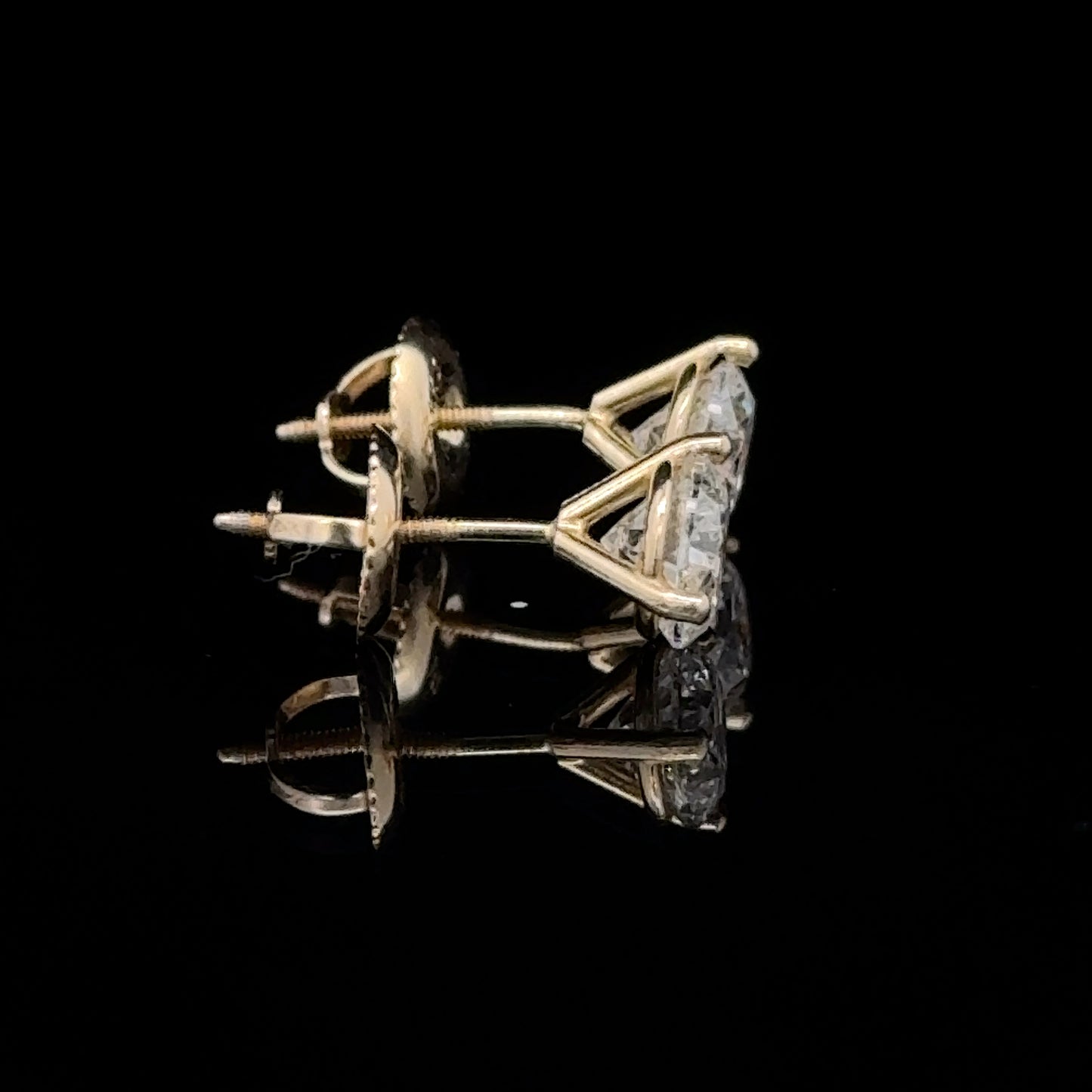Solitaire Earrings