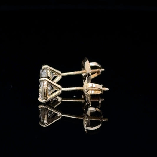 Solitaire Earrings