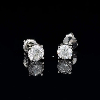 Solitaire Earrings