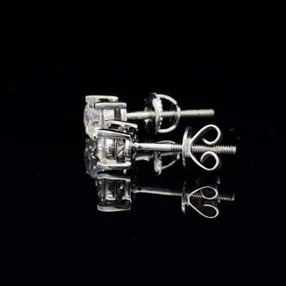 Solitaire Earrings