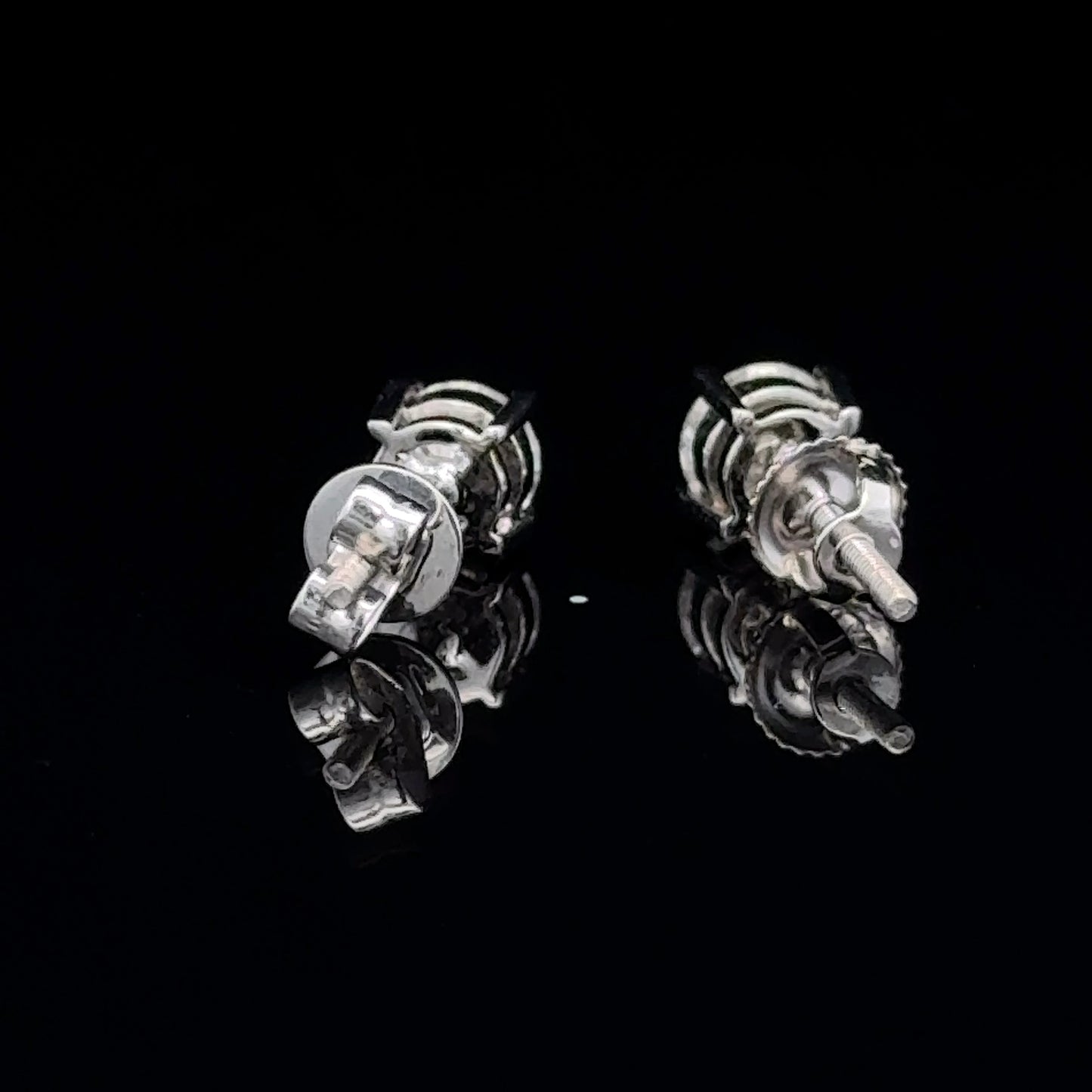 Solitaire Earrings