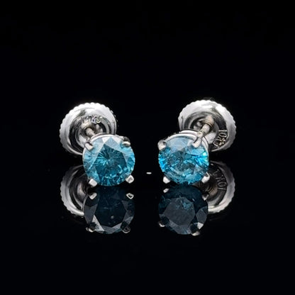 Solitaire Earrings