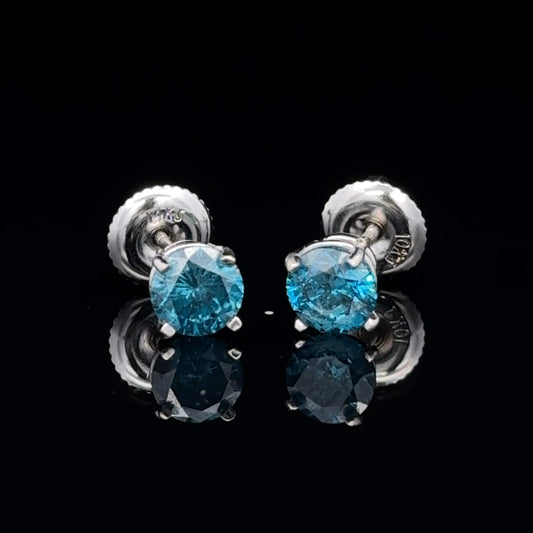 Solitaire Earrings