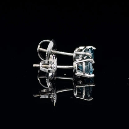 Solitaire Earrings