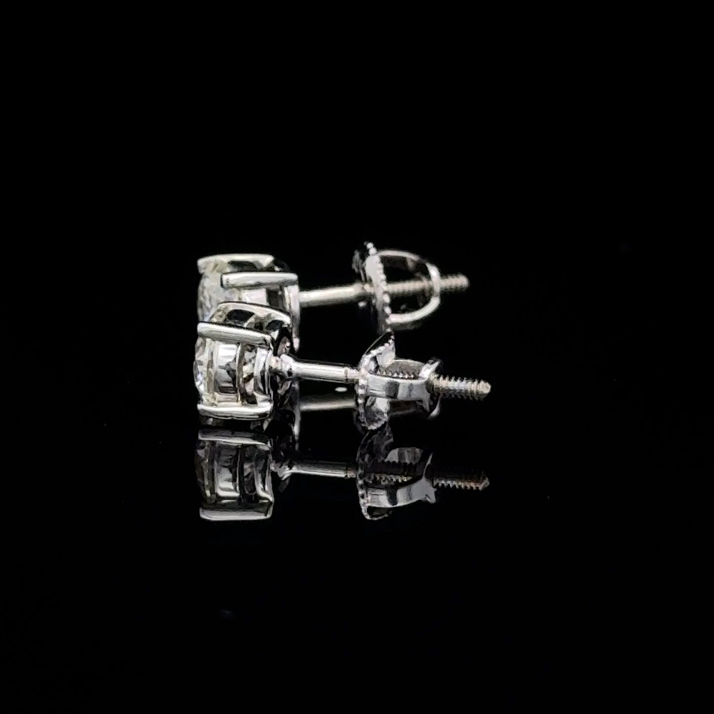 Solitaire Earrings