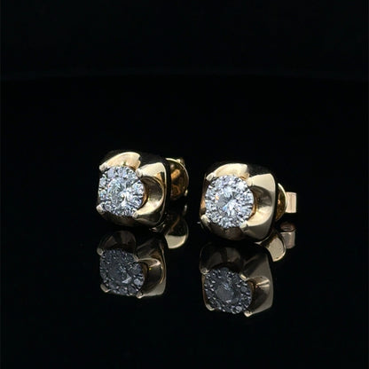 Solitaire Earrings
