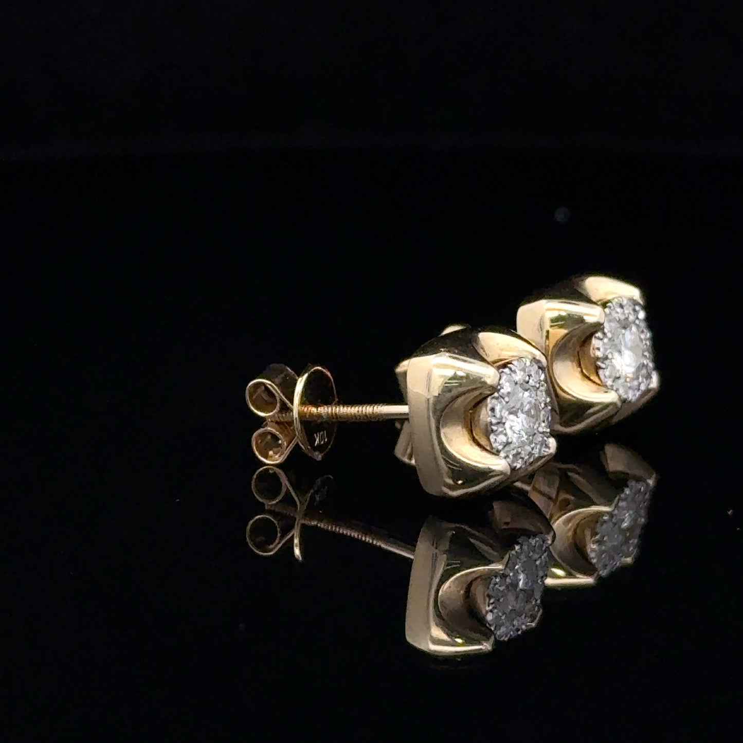 Solitaire Earrings