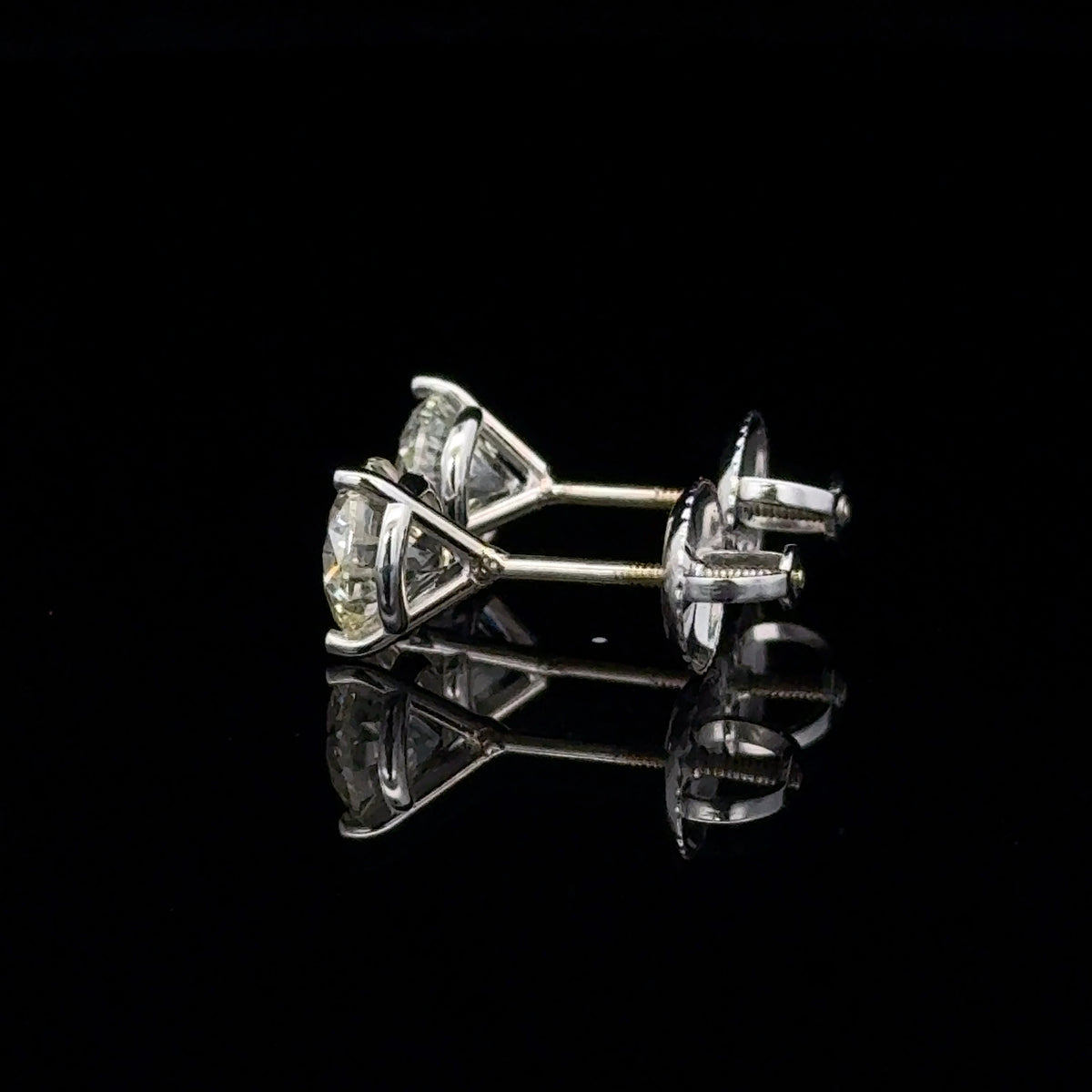 Solitaire Earrings