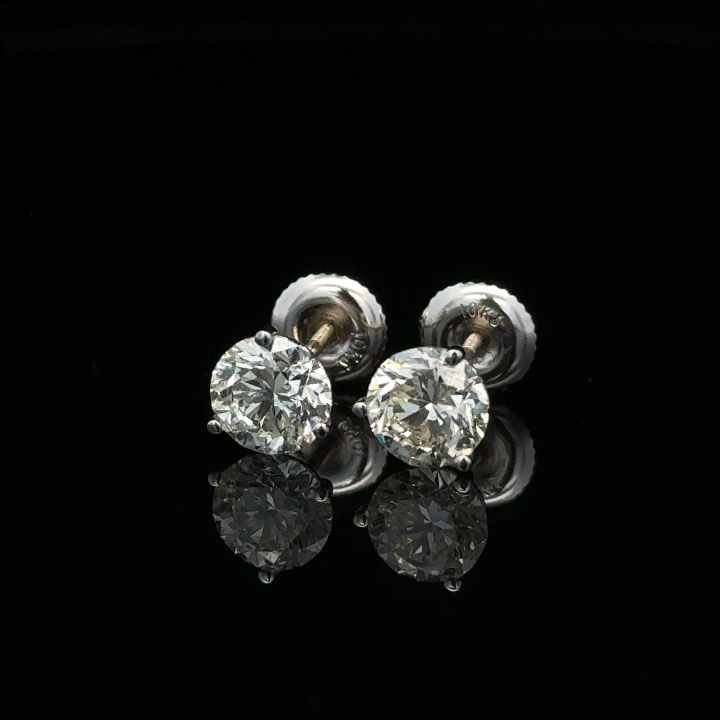 Solitaire Earrings