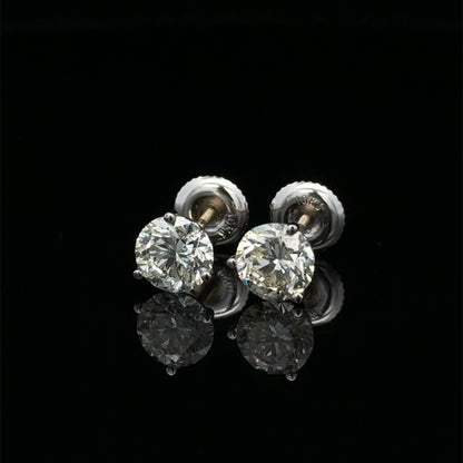Solitaire Earrings