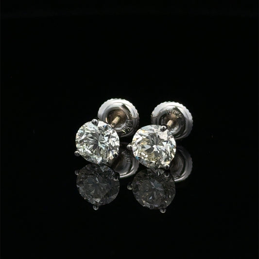 Solitaire Earrings