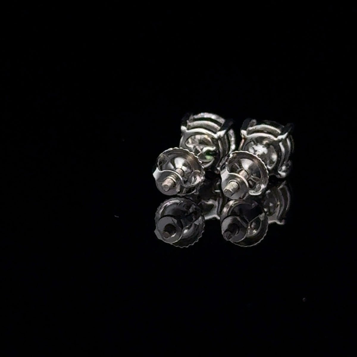 Solitaire Earrings