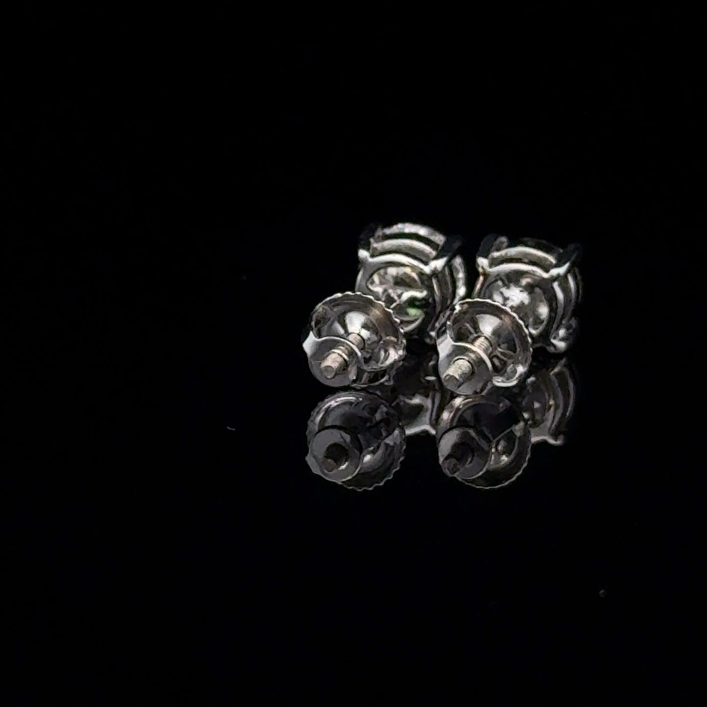 Solitaire Earrings