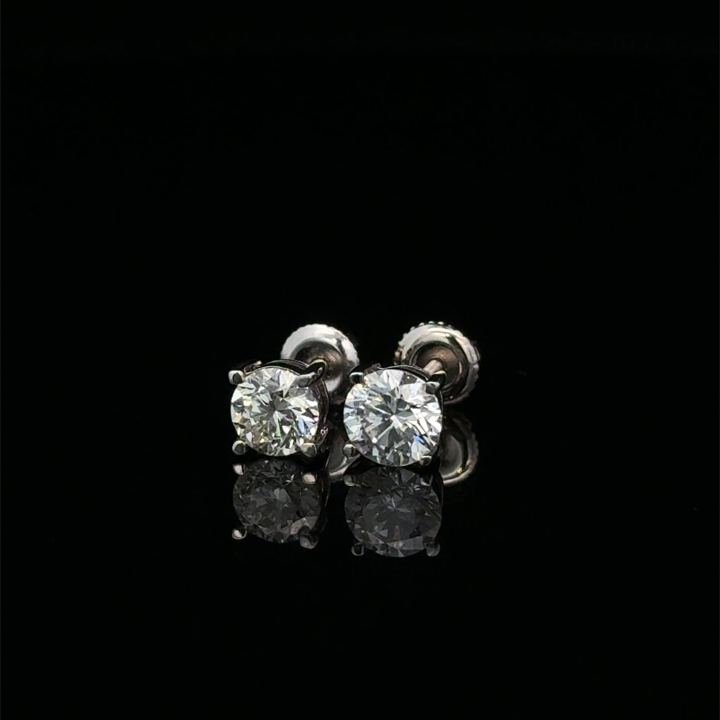Solitaire Earrings