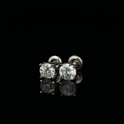 Solitaire Earrings