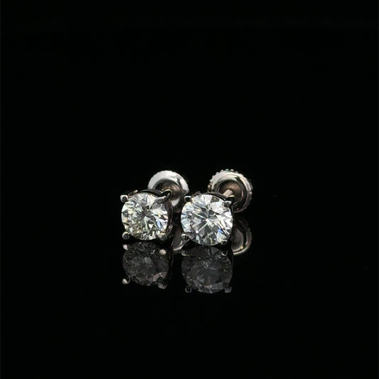 Solitaire Earrings