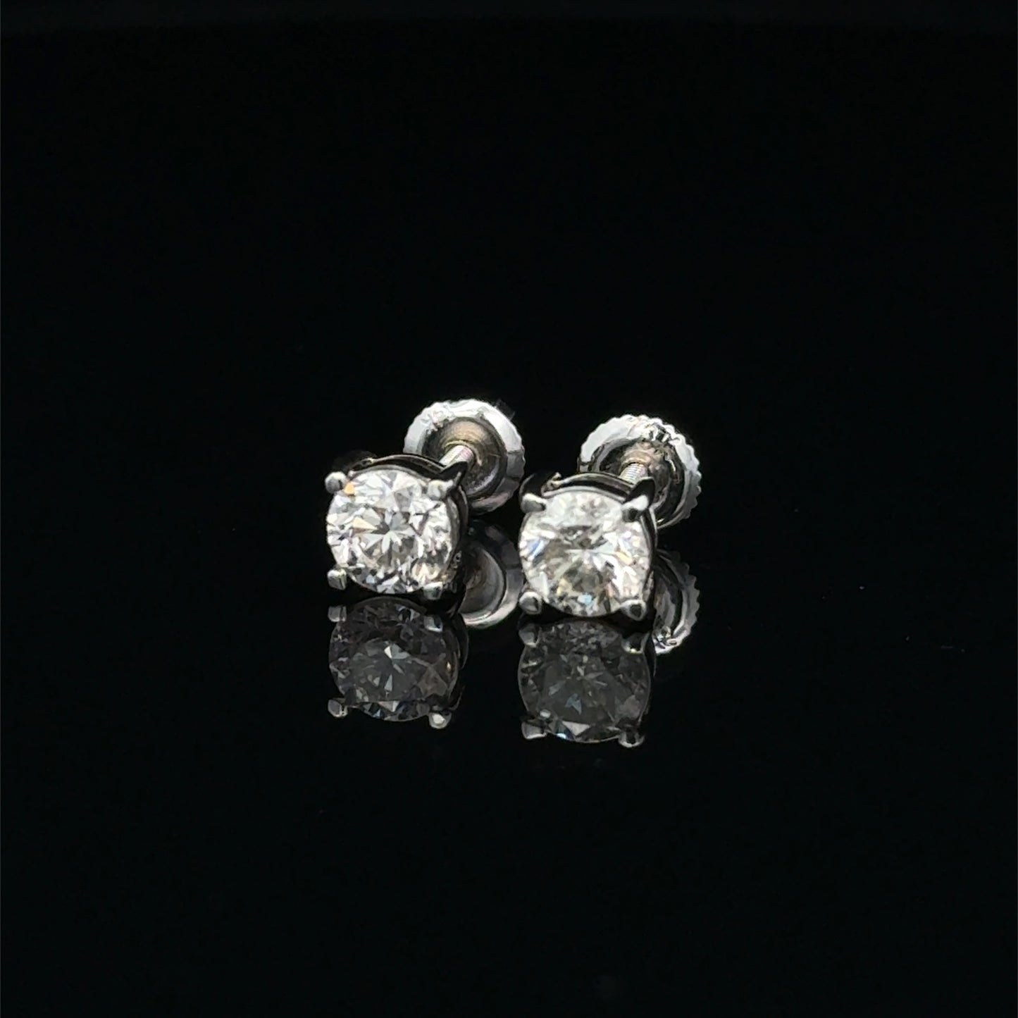 Solitaire Earrings