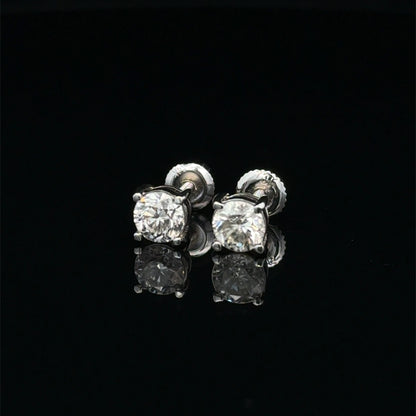 Solitaire Earrings