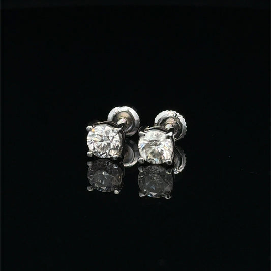 Solitaire Earrings