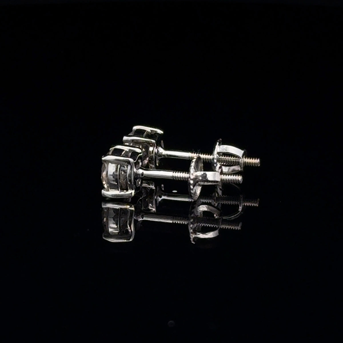 Solitaire Earrings