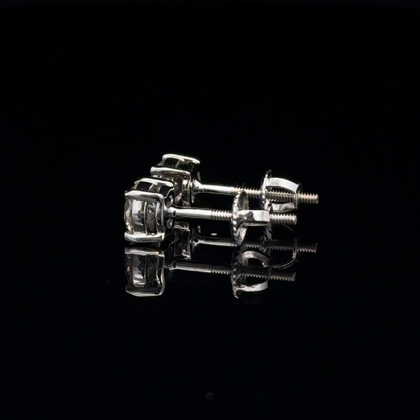 Solitaire Earrings