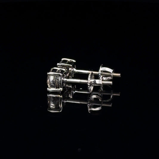 Solitaire Earrings