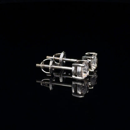 Solitaire Earrings