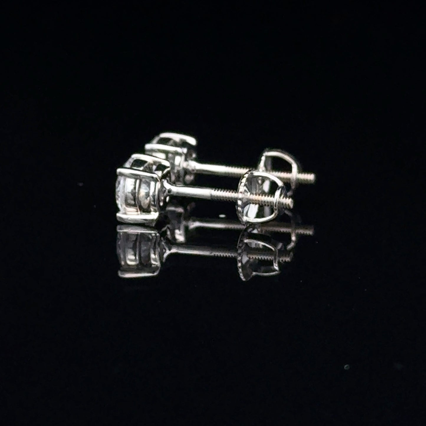 Solitaire Earrings