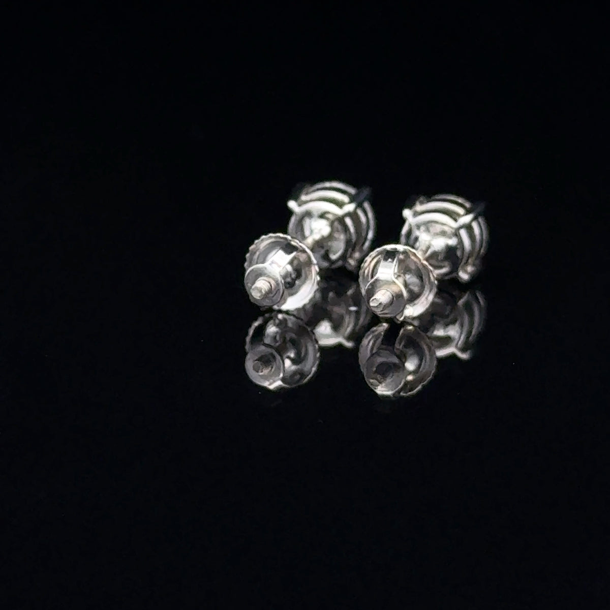 Solitaire Earrings