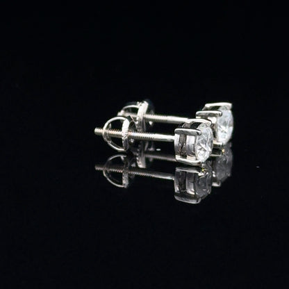 Solitaire Earrings