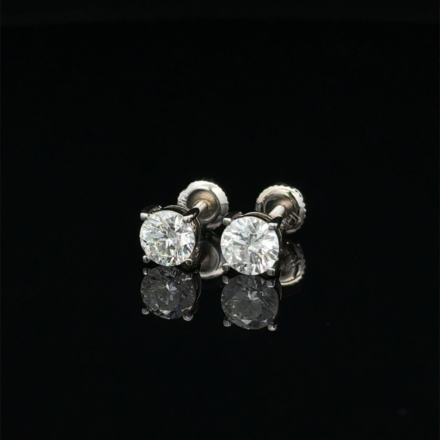 Solitaire Earrings