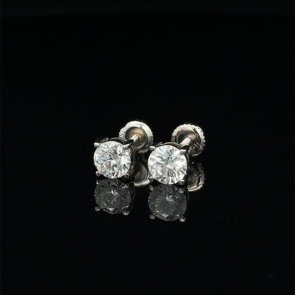 Solitaire Earrings