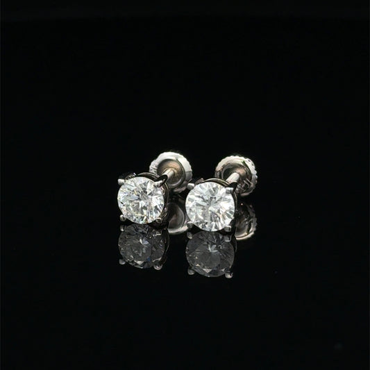 Solitaire Earrings