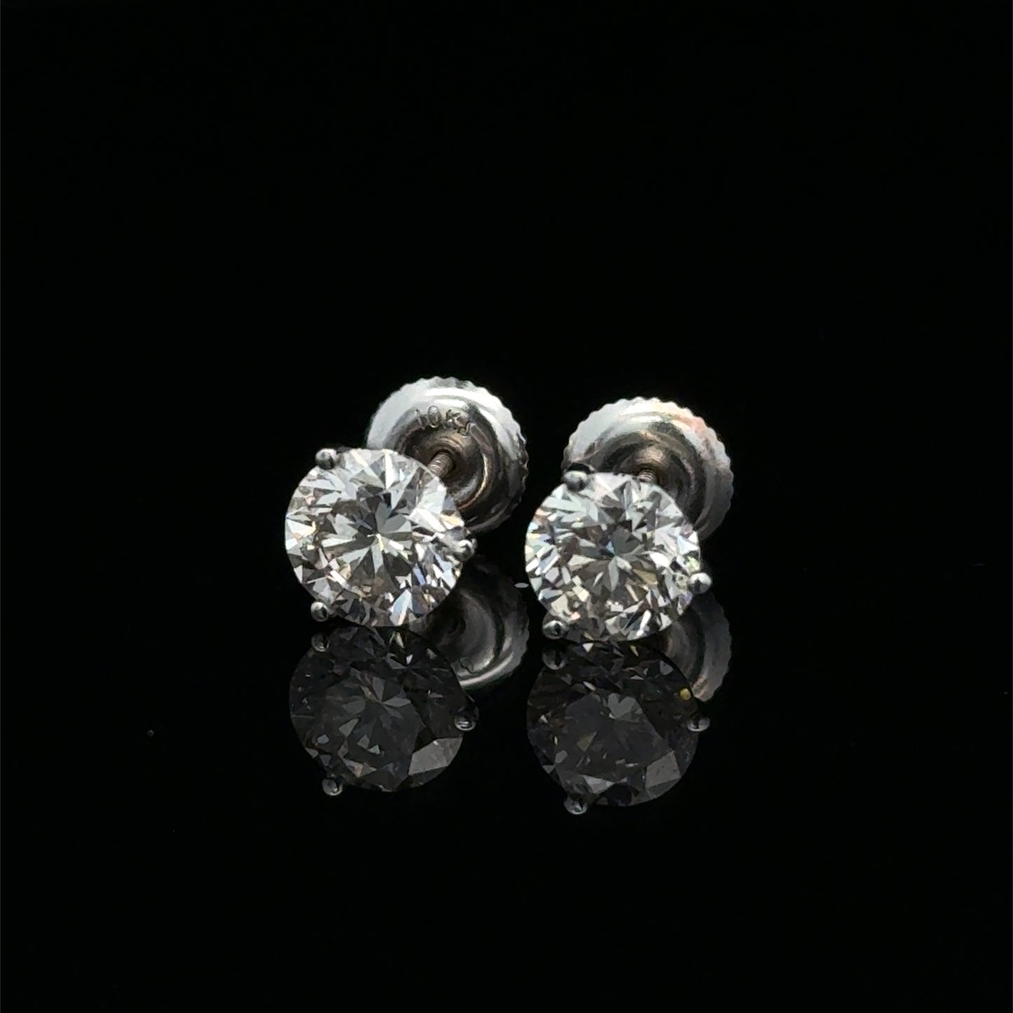 Solitaire Earrings