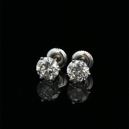 Solitaire Earrings