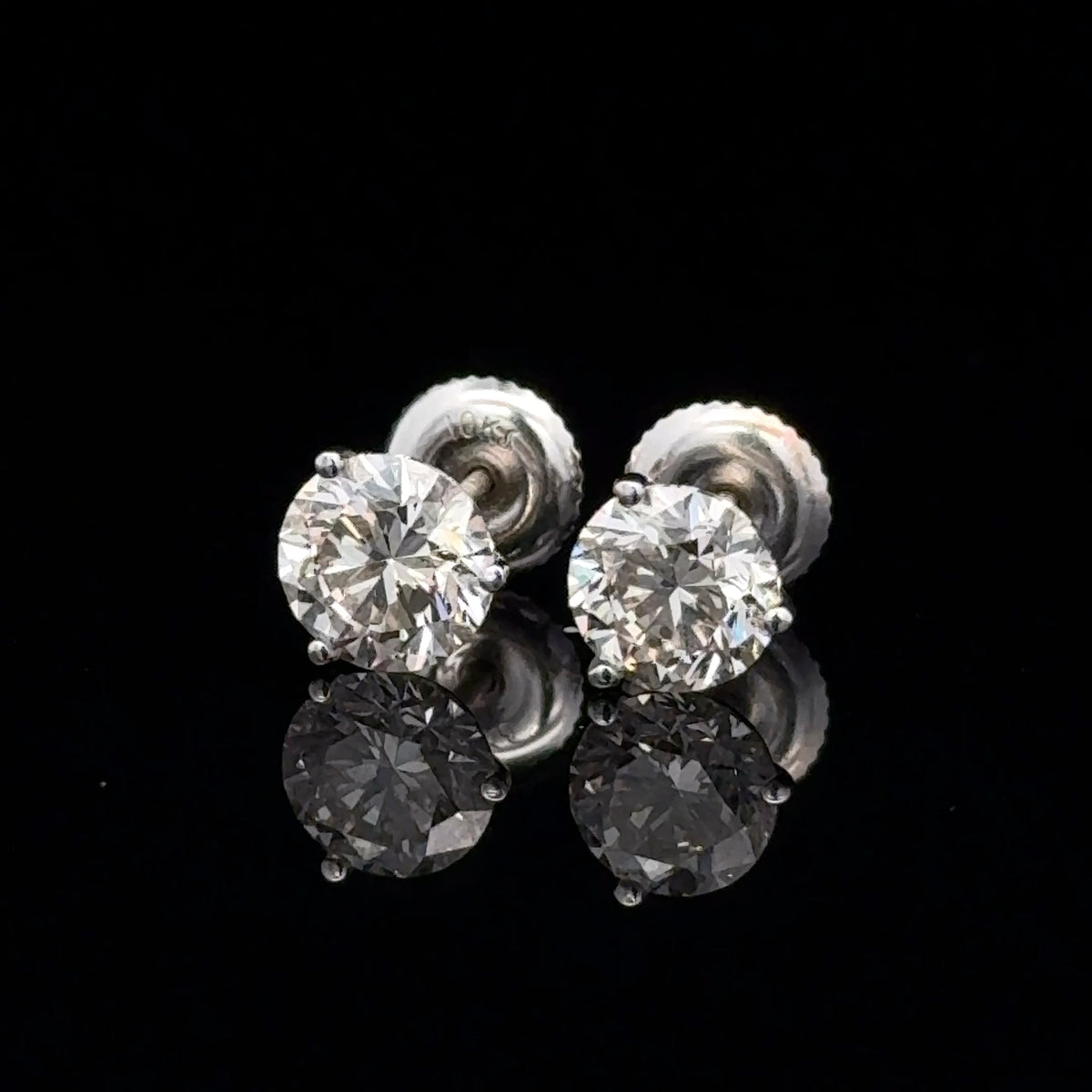 Solitaire Earrings