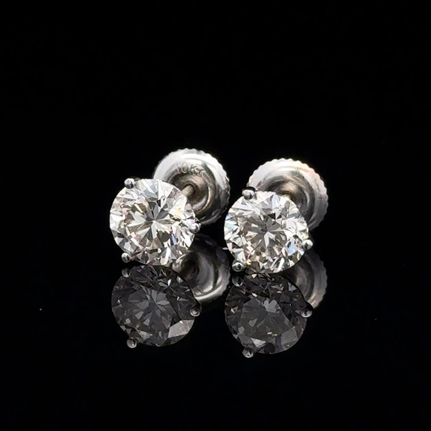 Solitaire Earrings