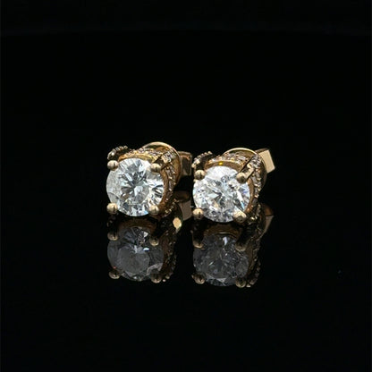 Solitaire Earrings