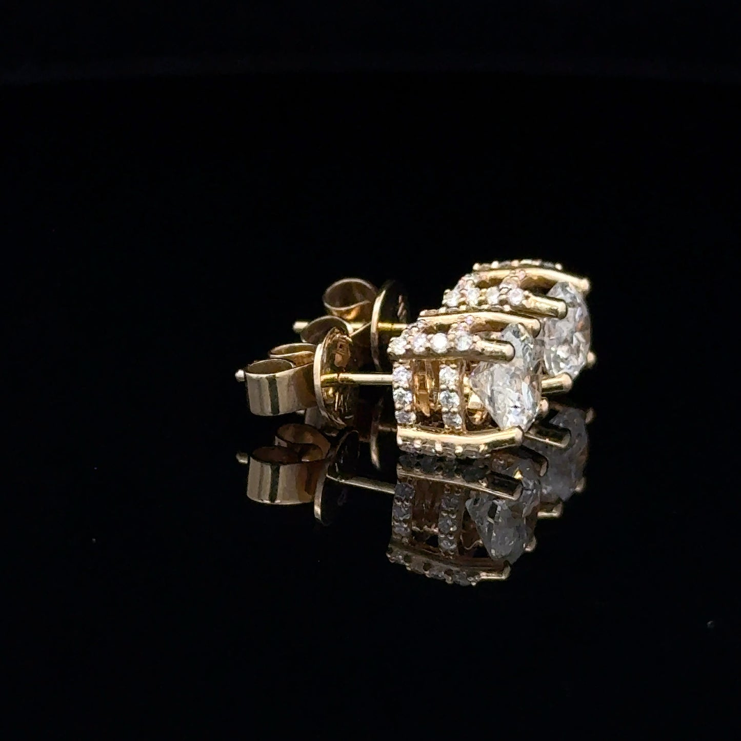 Solitaire Earrings