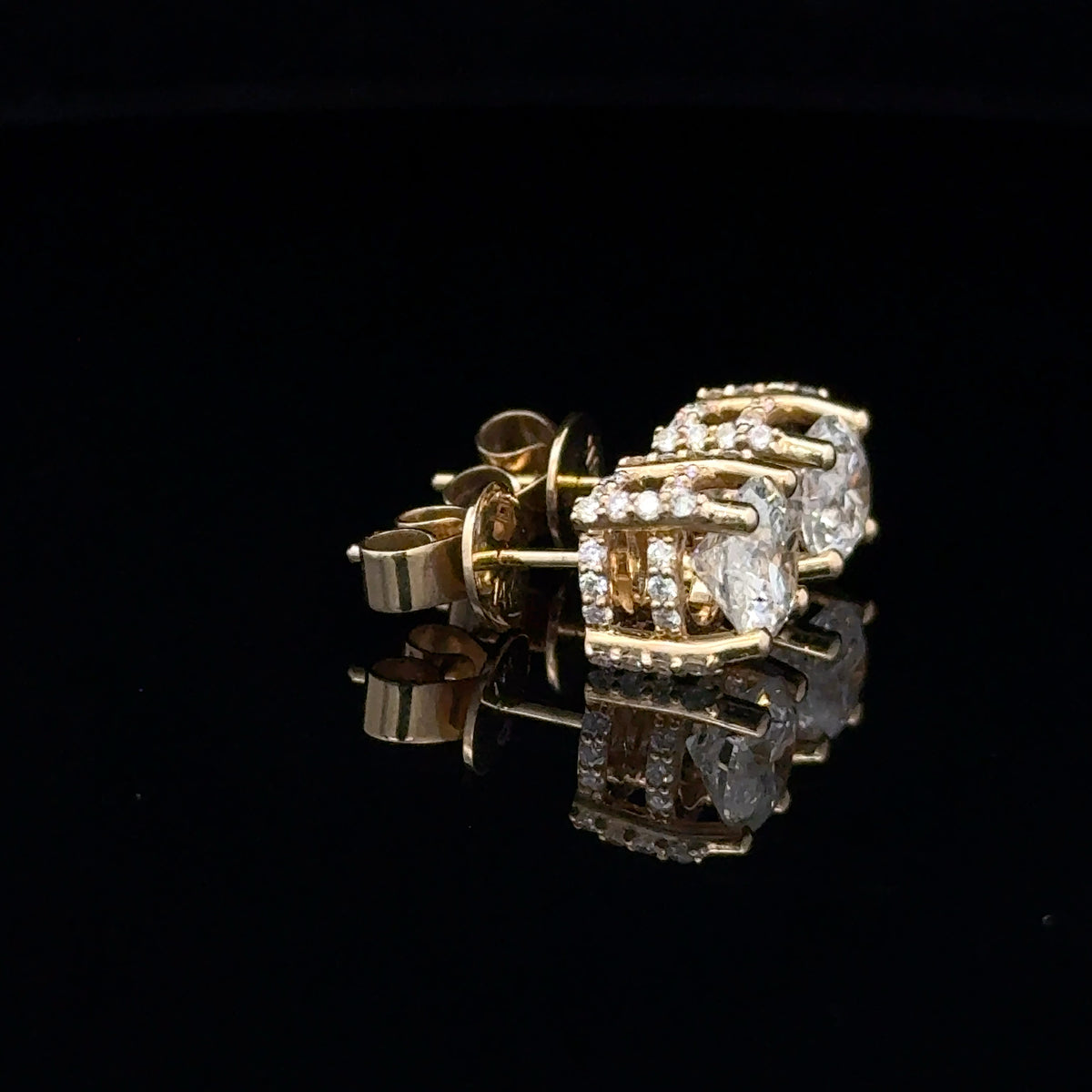 Solitaire Earrings