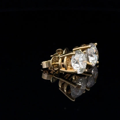 Solitaire Earrings