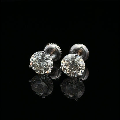 Solitaire Earrings