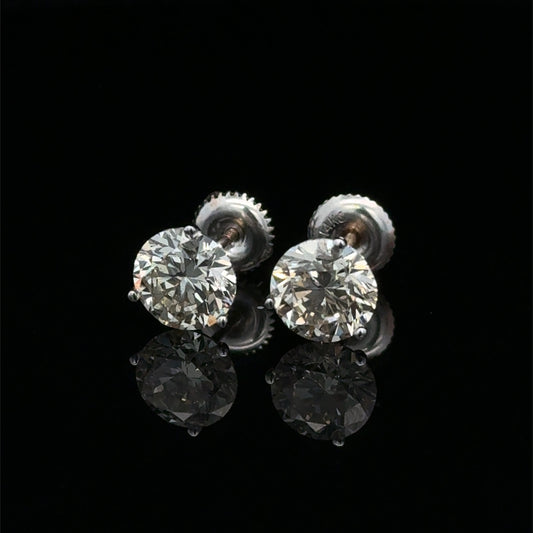 Solitaire Earrings