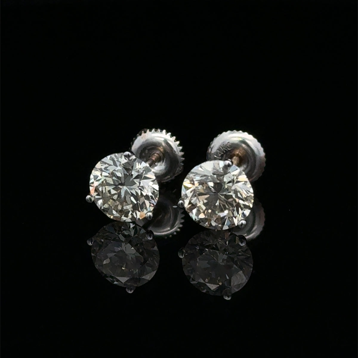 Solitaire Earrings